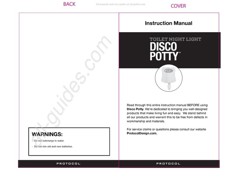 Protocol Disco potty instruction manual Protocol Disco potty instruction manual