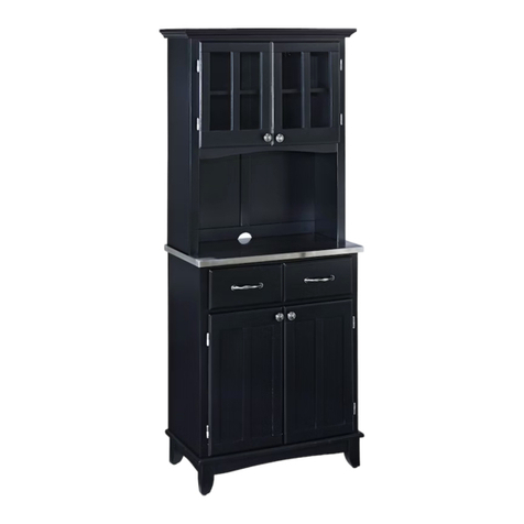 Home Styles Hutch 5001-304 User manual Home Styles Hutch 5001-304 User manual