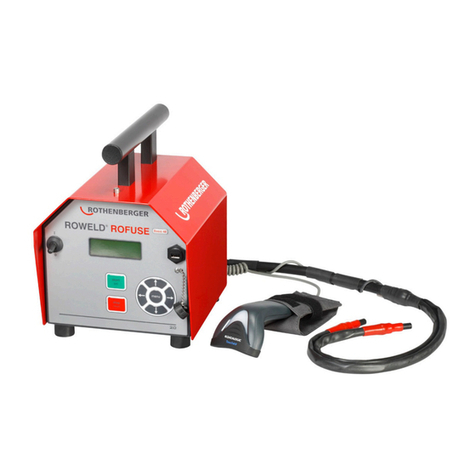 Rothenberger ROWELD ROFUSE Basic 48 V2.0 Instructions for use