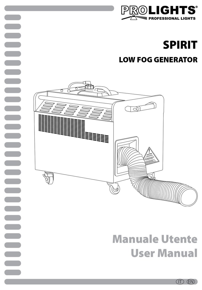 ProLights SPIRIT user manual