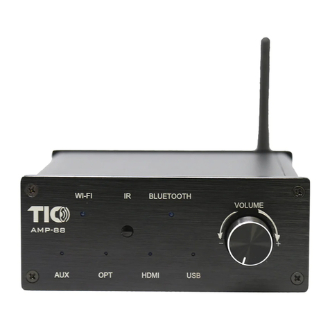 TIC Airplay2 AMP88 Installation instruction