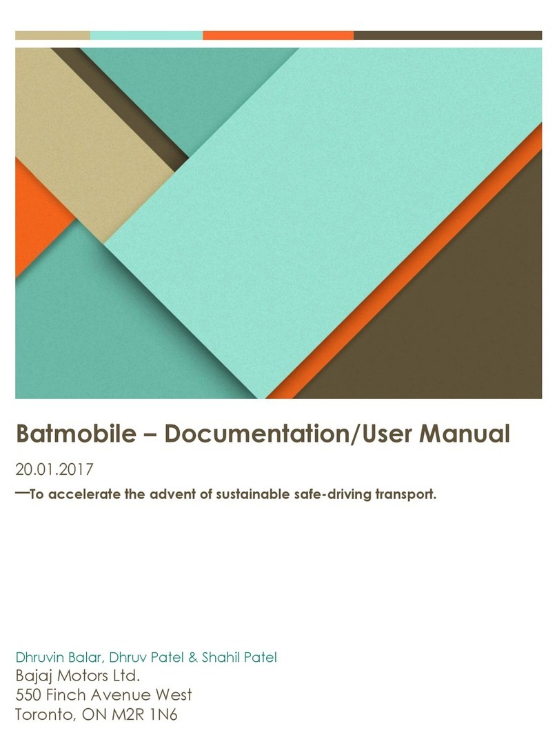 Bajaj Batmobile user manual