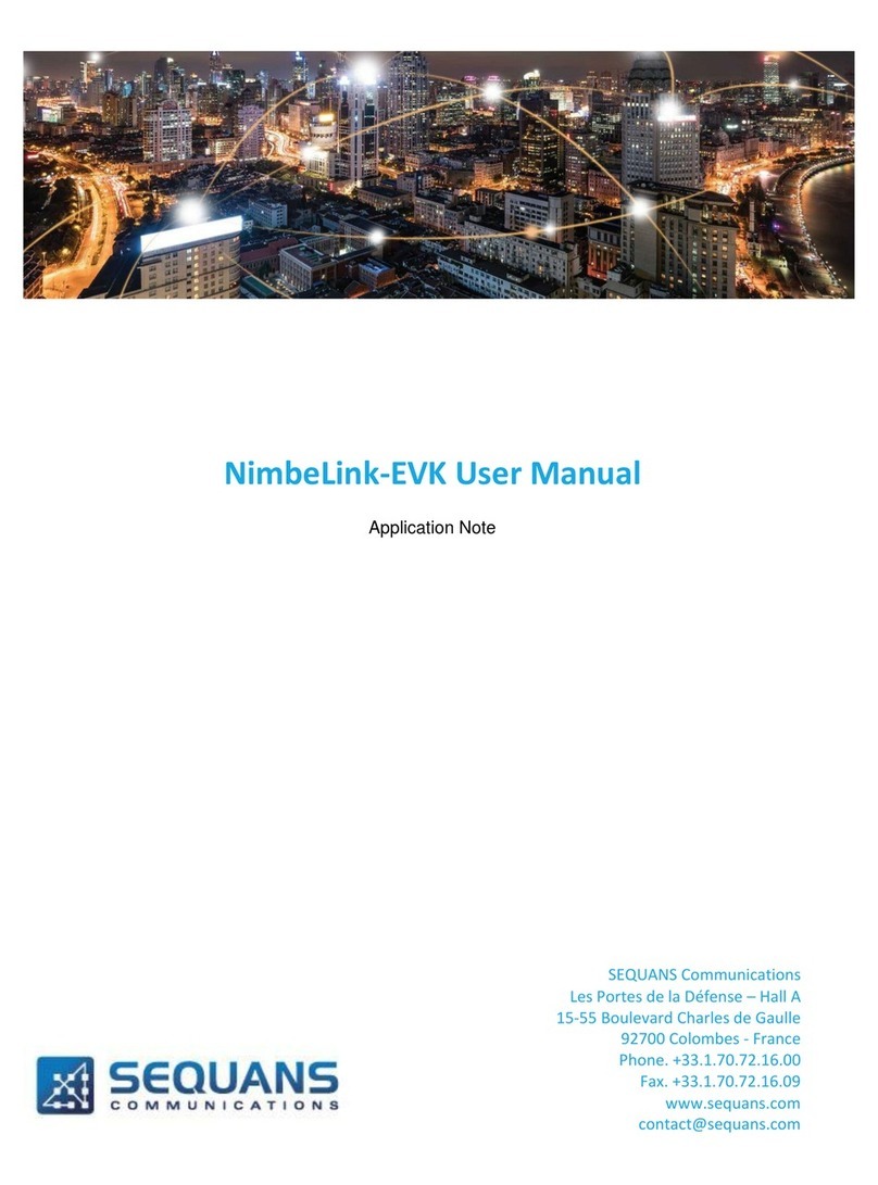 SEQUANS NimbeLink-EVK user manual