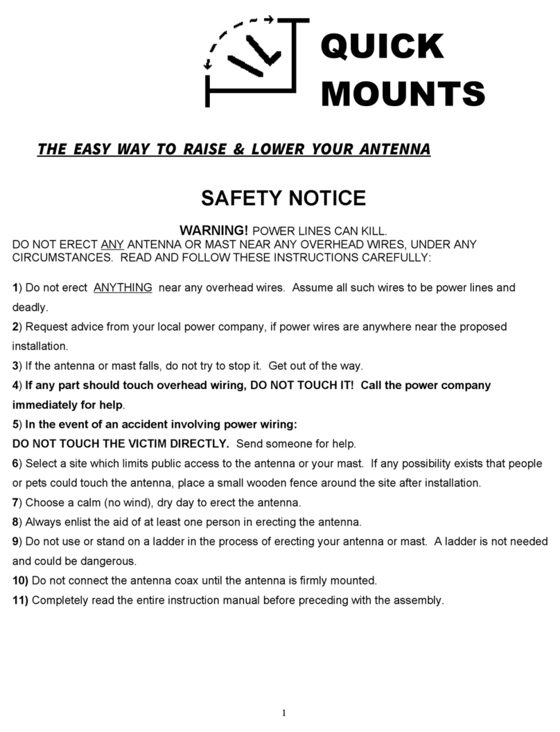 GAP Quick-Tilt QUICK MOUNT VISUAL INSTRUCTION MANUAL