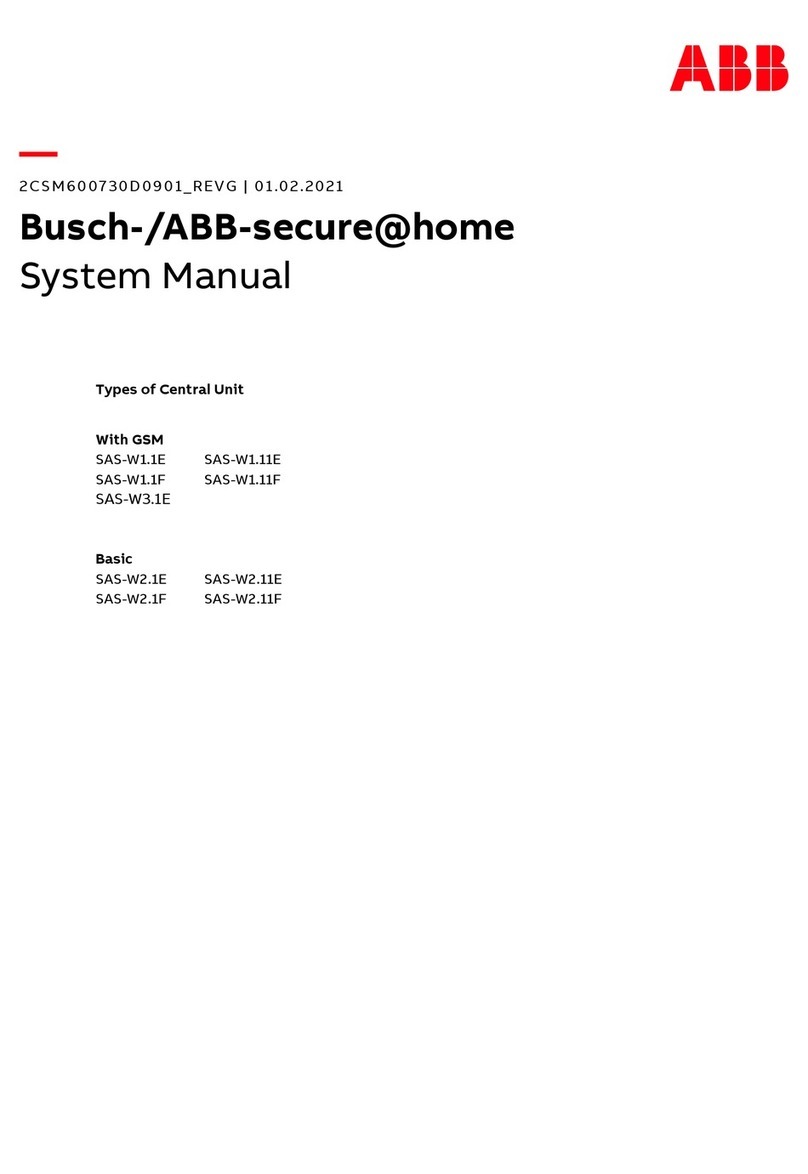 ABB SAS-W1.1E User guide