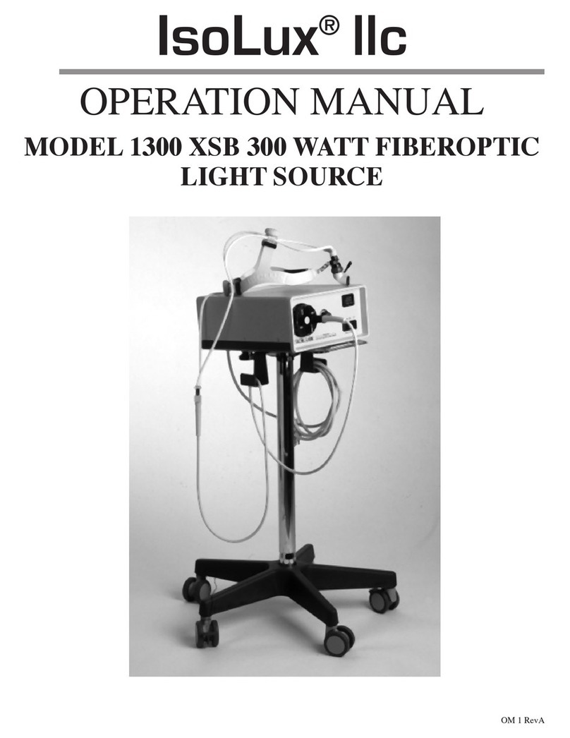 IsoLux 1300 XSB Operation manual