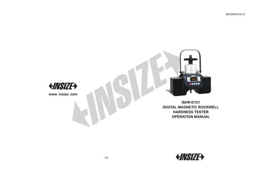 insize ISHR-D121 Operation manual