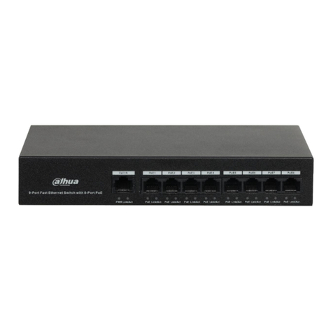 Dahua DH-PFS3009-8ET-65 User manual
