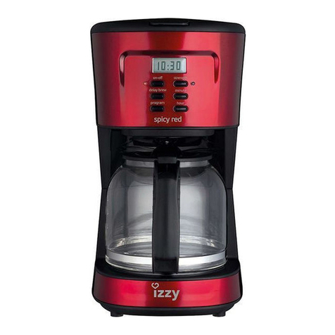 izzy Caffea 1095T instruction manual