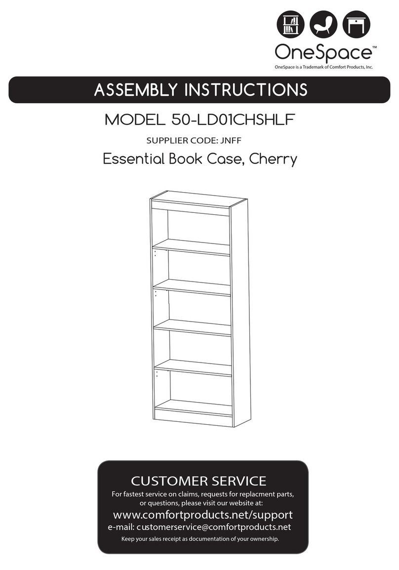 Onespace 50-LD01CHSHLF User manual Onespace 50-LD01CHSHLF User manual