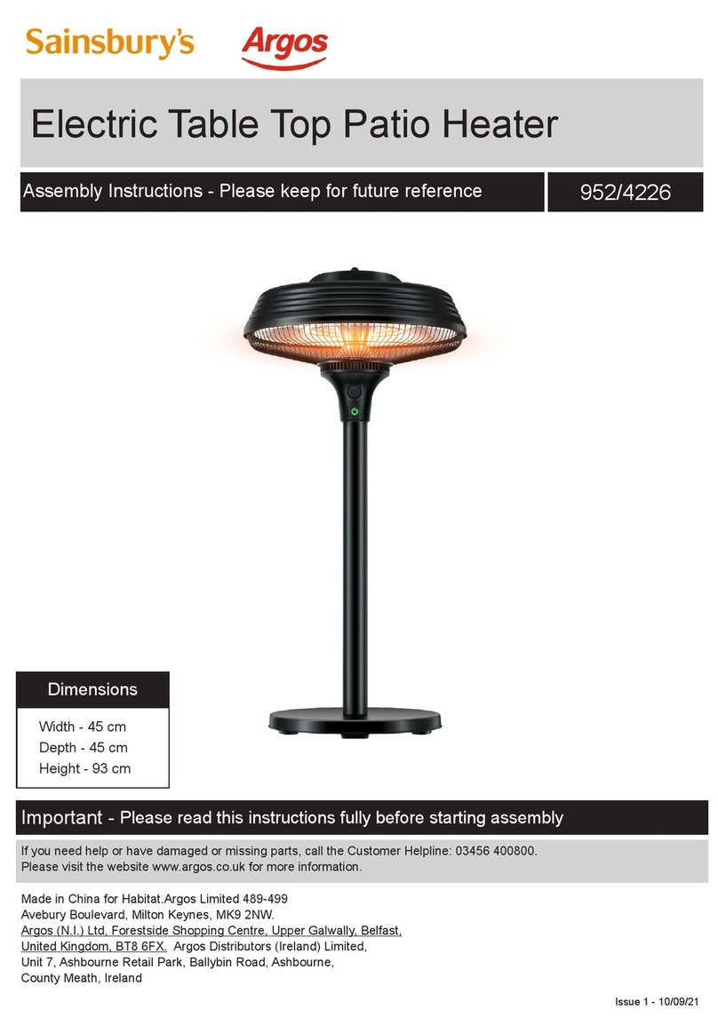 Argos Sainsbury's 952/4226 Assembly instructions Argos Sainsbury's 952/4226 Assembly instructions