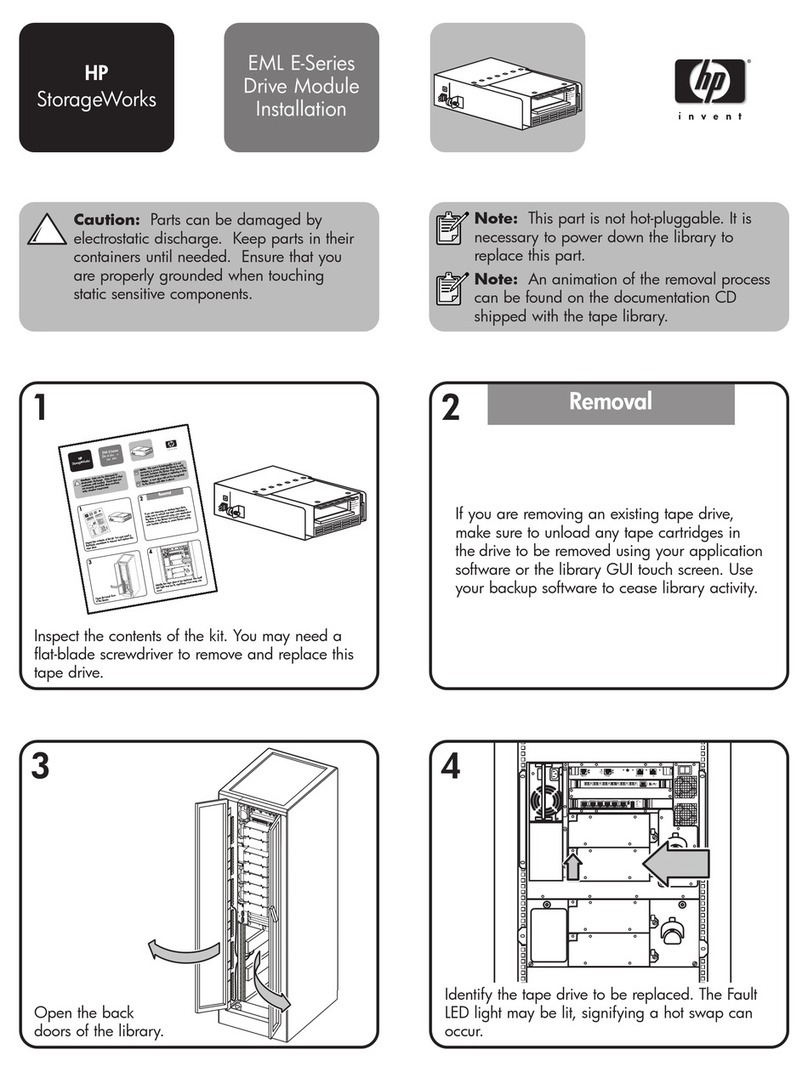 HP StorageWorks EML E Series User manual HP StorageWorks EML E Series User manual
