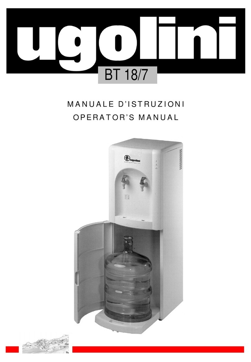 Ugolini BT 18/7 Operator's manual