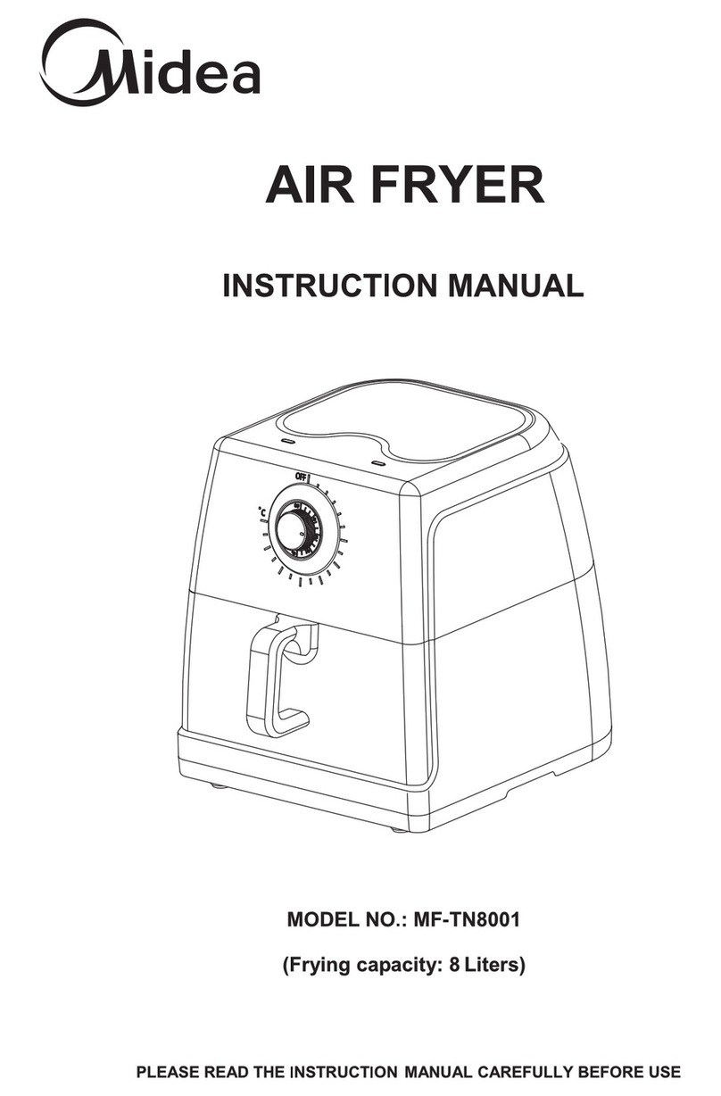 Midea MF-TN8001 User manual Midea MF-TN8001 User manual