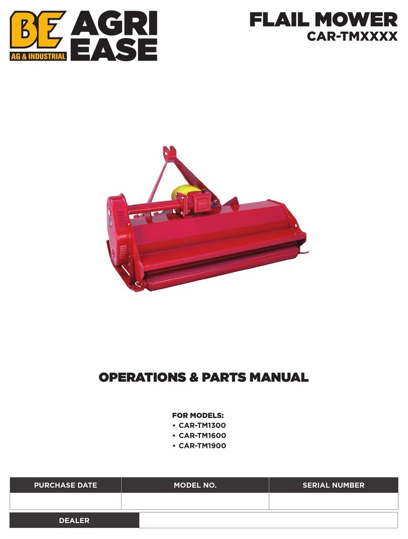 BE Ag & Industrial CAR-TM Series Operations & parts manual