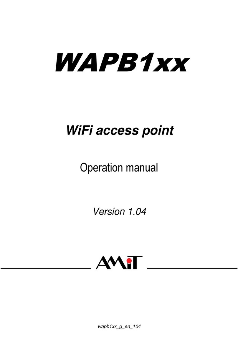 Amit WAPB1xx Operation manual