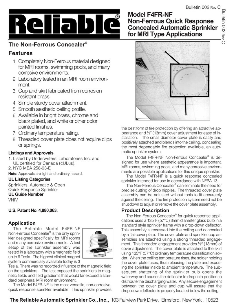 Reliable The Non-Ferrous Concealer F4FR-NF manual