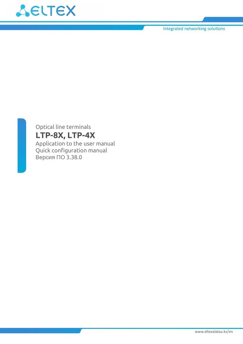 ELTEX LTP-8X manual