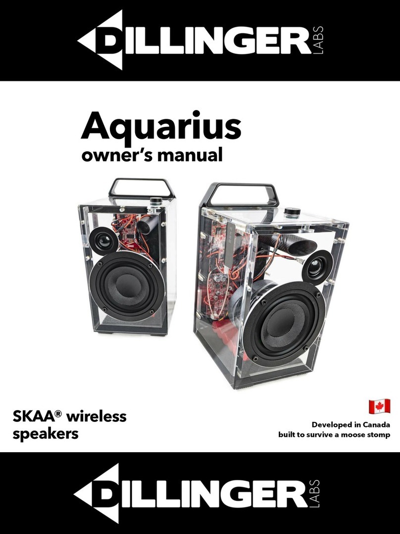 Dillinger Labs Aquarius owner's manual
