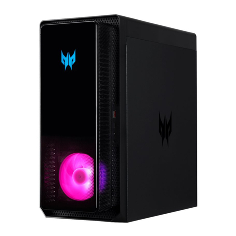 Acer Predator PO3-640 User manual