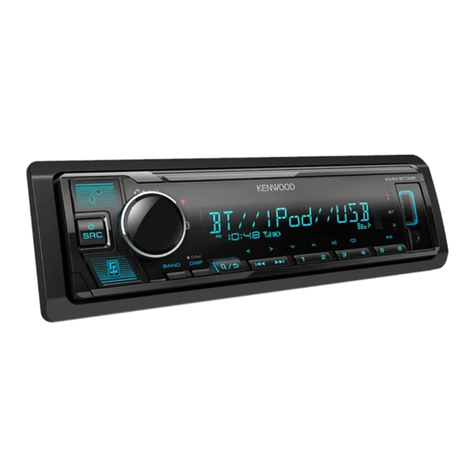 Kenwood KMM-BT332 User manual