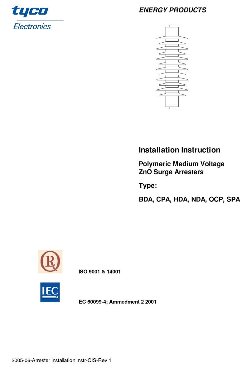 Tyco Electronics BDA User manual