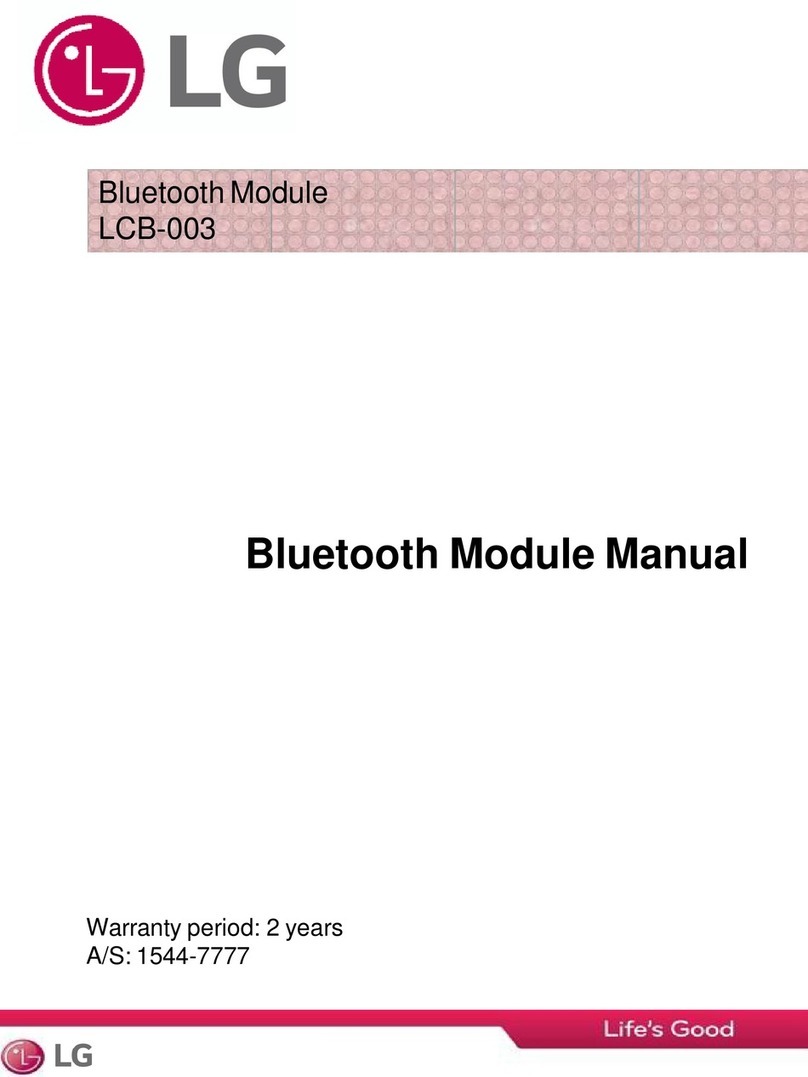 LG LCB-003 User manual