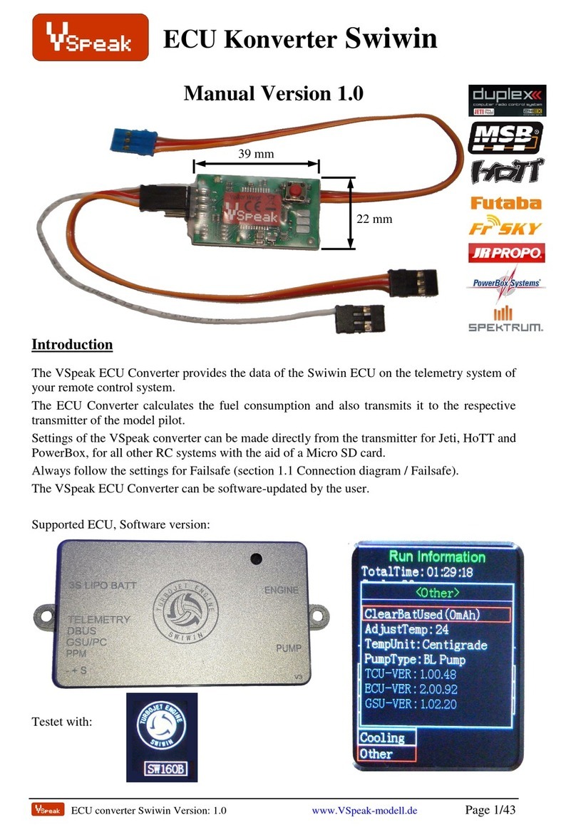 VSpeak ECU Konverter Swiwin manual