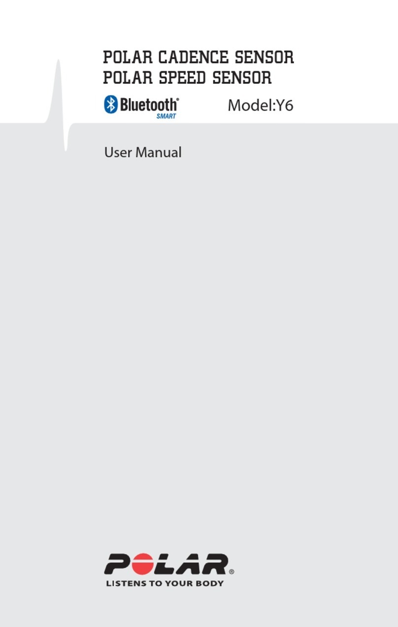 Polar Electro Y6 user manual