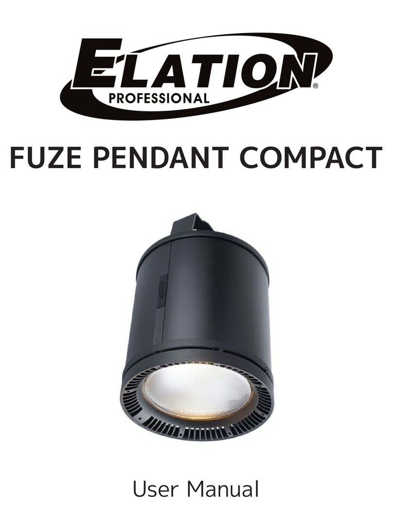 Elation FUZE PENDANT COMPACT User manual