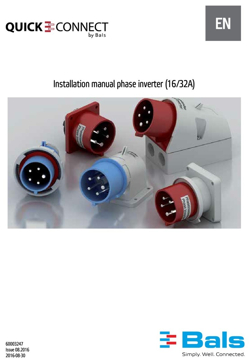 Bals QuickConnect installation manual