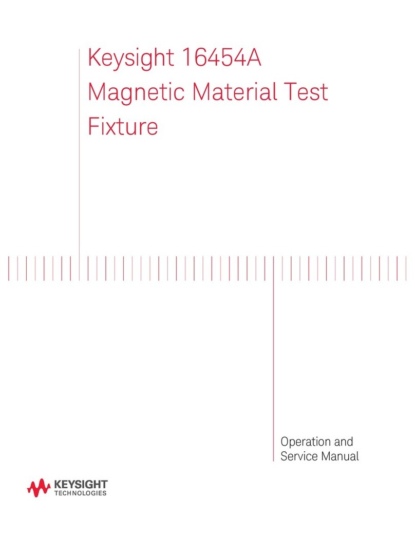 Keysight Technologies 16454A Operation manual