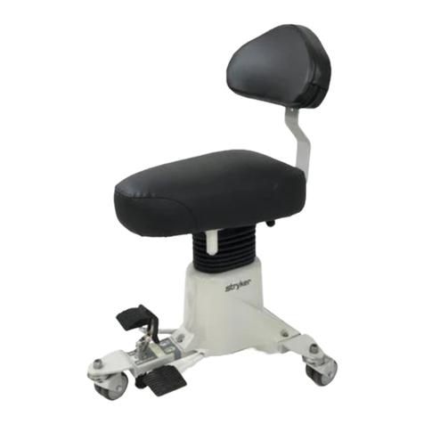 Stryker Surgistool 830 User manual