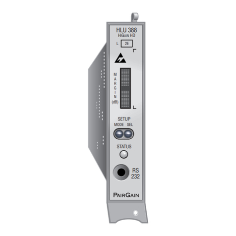 PairGain HiGain Line Unit HLU-388 Quick installation guide