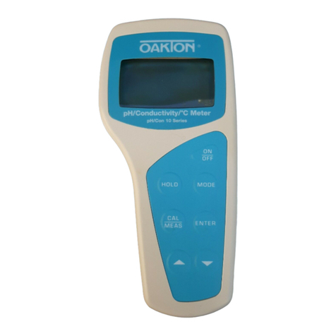 Oakton 35630-00 User manual