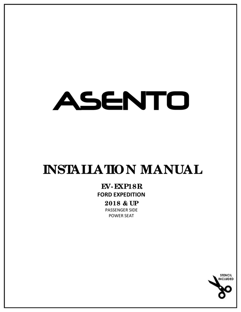 ADAPT SOLUTIONS ASENTO EV-EXP18R installation manual