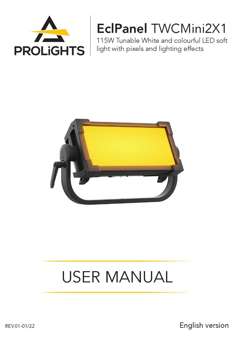 ProLights EclPanel TWCMini2X1 user manual ProLights EclPanel TWCMini2X1 user manual