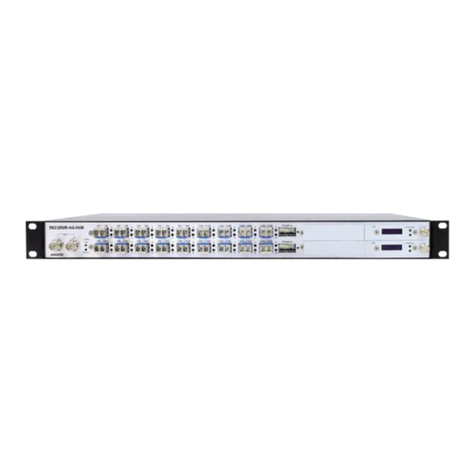 evertz 9821EMR-AG-HUB user manual