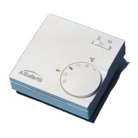 Galletti Areo TA User manual