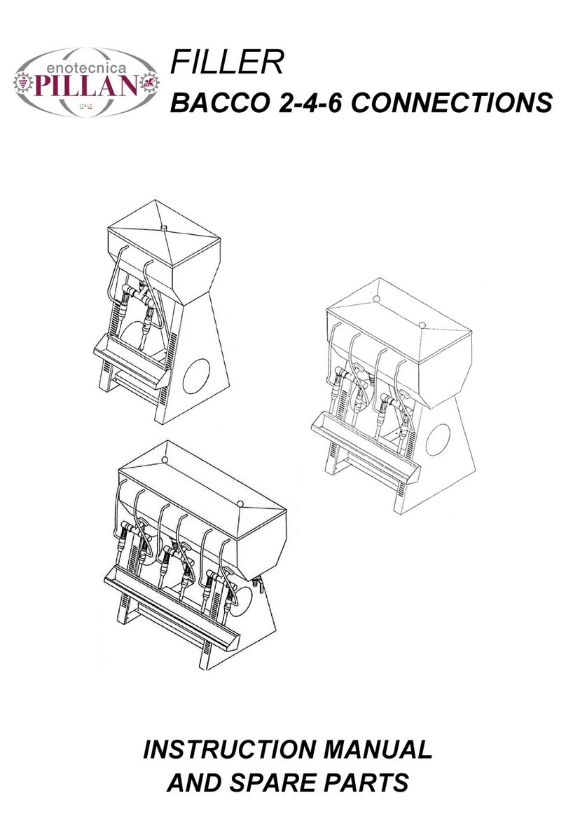 ENOTECNICA PILLAN BACCO 2 instruction manual ENOTECNICA PILLAN BACCO 2 instruction manual