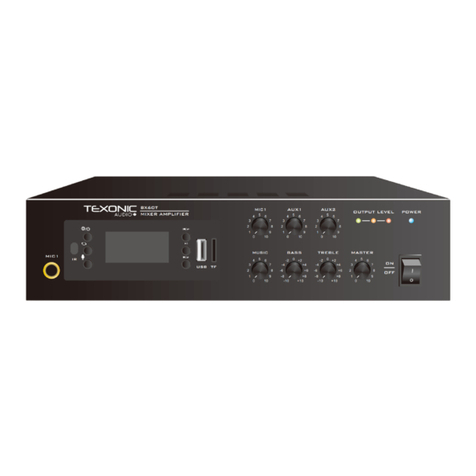 TEXONIC BX40T Operation manual