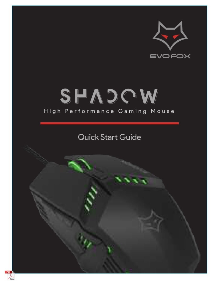 Amkette Evofox SHADOW quick start guide