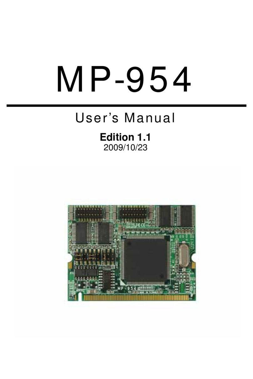 Commell MP-954 User manual