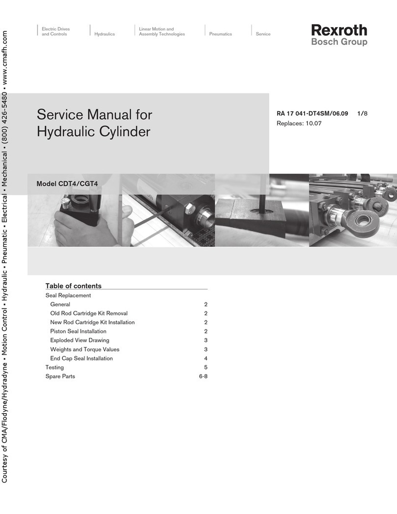 Bosch Rexroth CDT4 Service manual