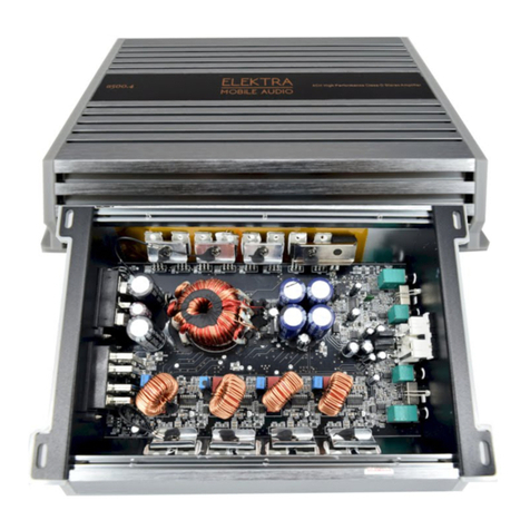 Elektra Mobile Audio Alpha Series manual
