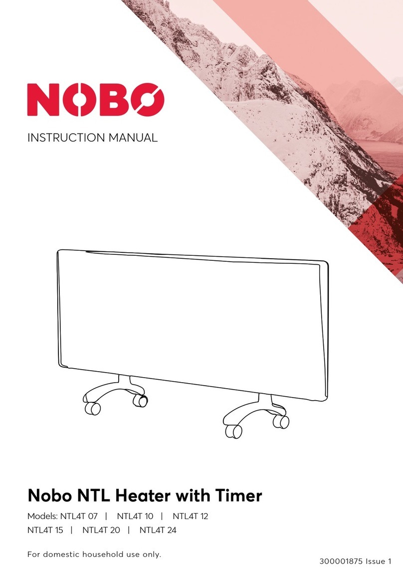NOBOCOOL NTL4T 07 instruction manual