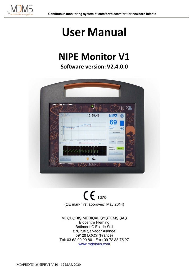 MDMS NIPE Monitor V1 user manual