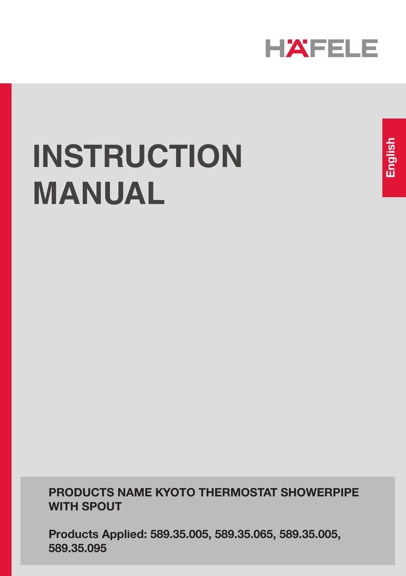 Häfele 589.35.005 instruction manual