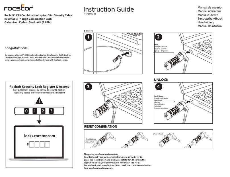 Rocstor Rocbolt C23 Manual