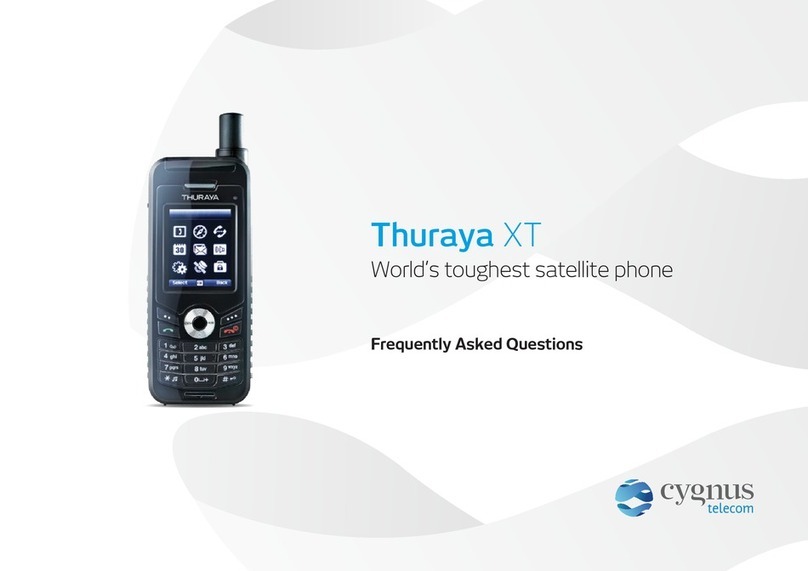Cygnus Thuraya XT Frequently asked questions